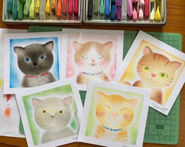 体験！パステル和（NAGOMI）アート※ご家族でご参加可能